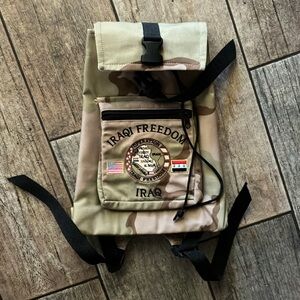Operation Iraqi Freedom - Iraq Souvenir Backpack Desert Camo